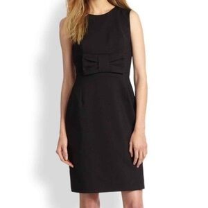 Kate Spade Black Mini Dress with Bow Detail
